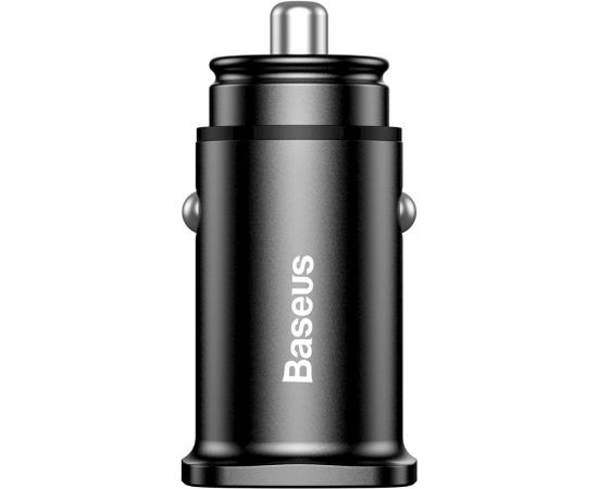 Baseus Square Car Charger 2xUSB QC3.0 5A 30W (Black)