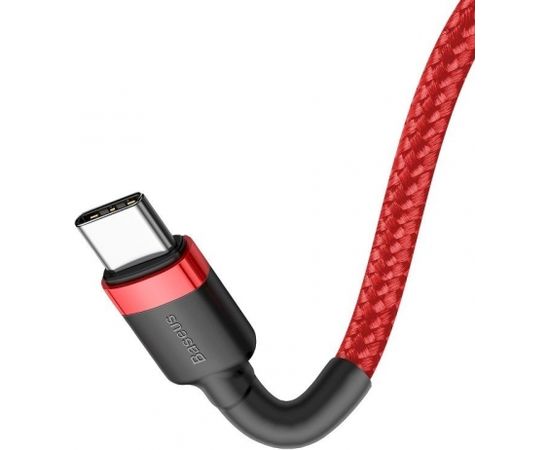 Baseus Cafule PD2.0 60W flash charging USB For Type-C cable (20V 3A) 2m Red