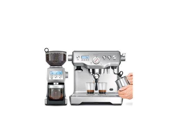 SAGE the Dynamic Duo™ SES920 Kafijas automāts the Dual Boiler + Kafijas dzirnaviņas Smart Grinder™ Pro