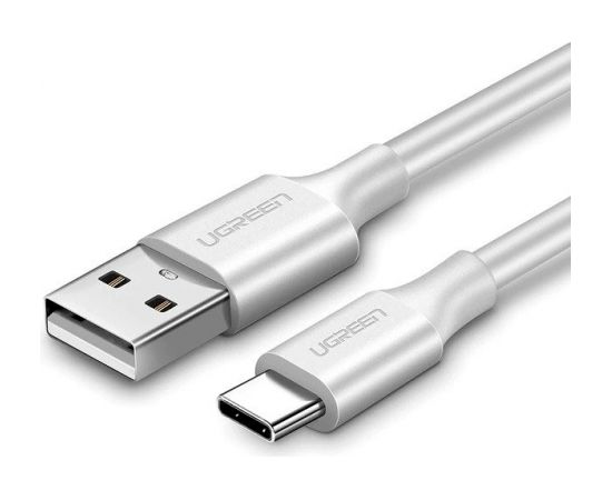 UGREEN USB cable to USB-C, QC3.0, 1m (white)