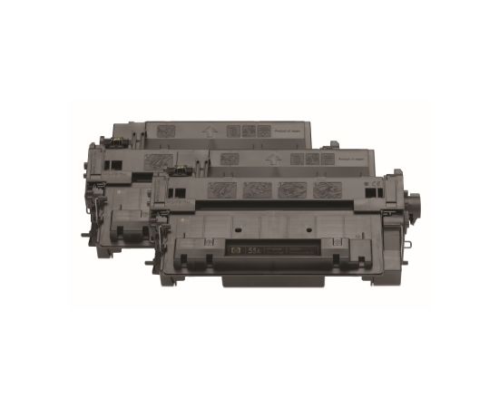 Hewlett-packard HP Toner Black 55X for P3015 LaserJet Dual pack(12.500pages) / CE255XD