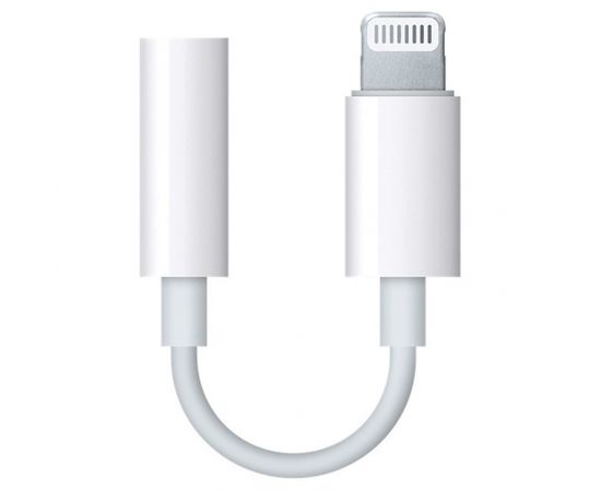 Apple Lightning to 3,5 mm Jack Adapter White