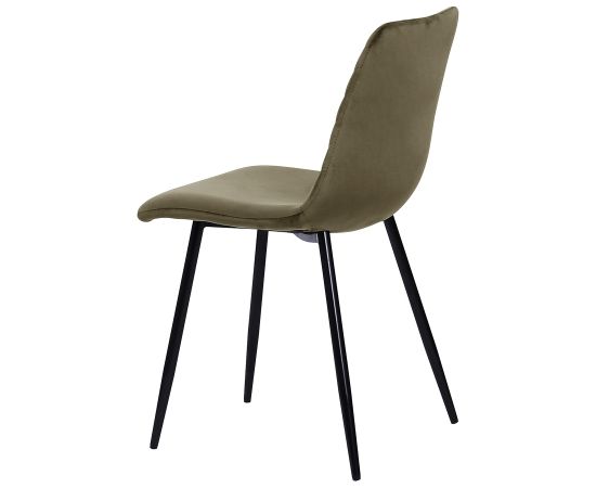 Обеденный стул BRIE оливково-зеленый