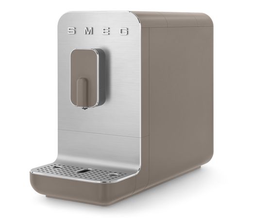 SMEG BCC01TPMEU 50's Style Espresso Automatic Coffee Machine Taupe