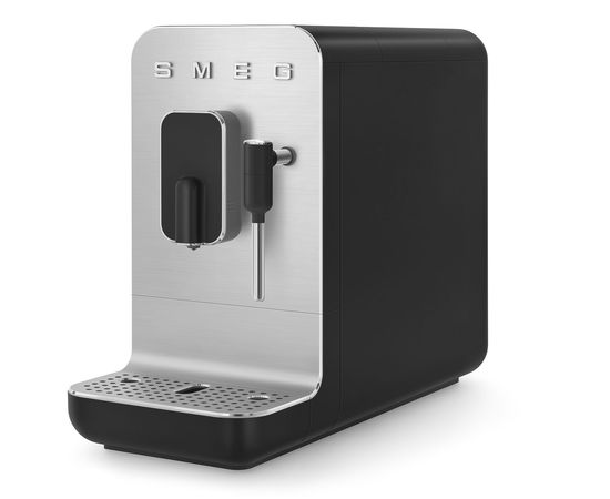 SMEG BCC02BLMEU 50's Style Espresso Automatic Coffee Machine Black