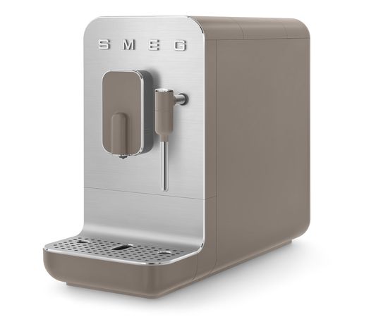 SMEG BCC02TPMEU 50's Style Espresso Automatic Coffee Machine Taupe
