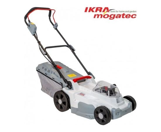 Аккумуляторная газонокосилка 40V 2x 2.0Ah Ikra Mogatec ICM 2/2037