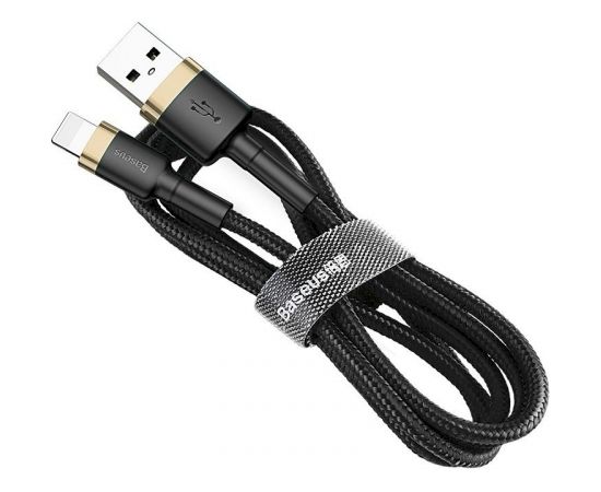 Baseus Cafule Cable USB Lightning 2.4A 1m (Gold+Black)