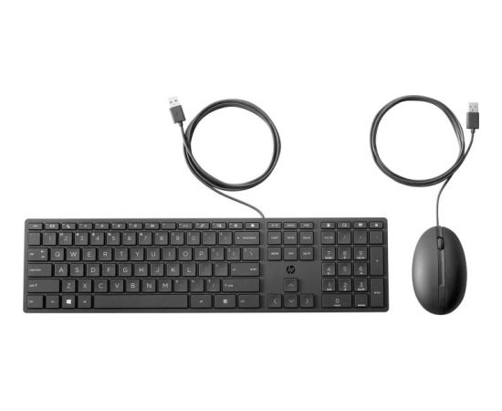 HP Wired 320MK Mouse Keyboard combo - RUS / 9SR36AA#ACB