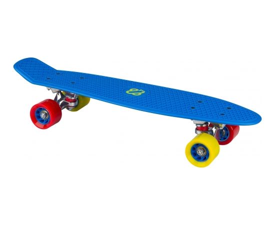 Schreuderssport Скейтборд пластиковый NIJDAM SAILOR STROLL N30BA03 Синий / Желтый / Красный