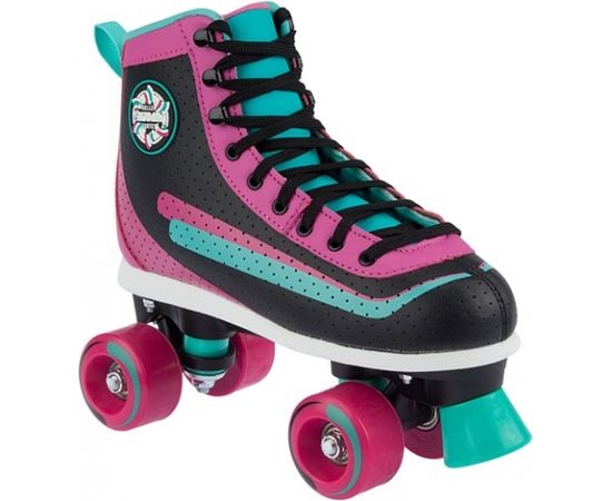 Schreuderssport Skates NIJDAM 52RF 36 Black/Emerald/Magenta