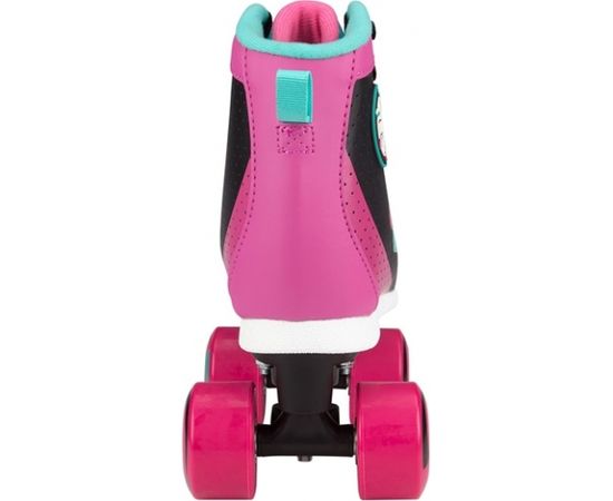 Schreuderssport Skates NIJDAM 52RF 36 Black/Emerald/Magenta