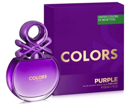 Benetton Colors Purple Woman EDT 50ml