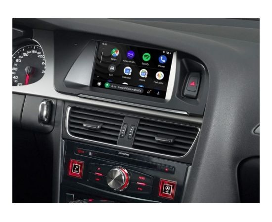 Alpine X703D-A4 Audi A4 / A5 multimēdiju un navigācijas sistēma ar 7.0-collu skarienjūtīgu ekrānu un Apple CarPlay un Android Auto