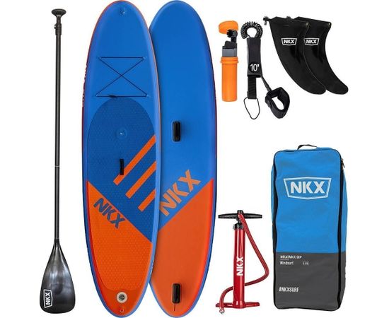 SUP dēlis NKX Windsurf Blue Orange Wind 11'0