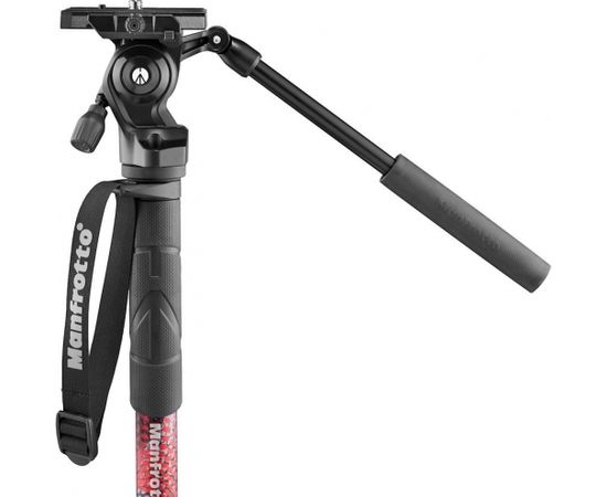 Manfrotto monopod Element MII Video MVMELMIIA4LIVE, red