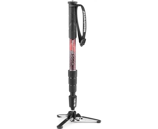 Manfrotto monopod Element MII Video MVMELMIIA4, red