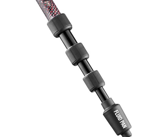 Manfrotto monopod Element MII Video MVMELMIIA4, red