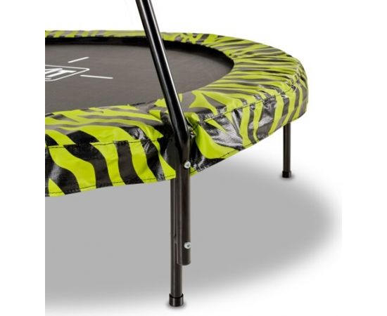 EXIT Tiggy junioru batuts ar rokturi ø140cm Melna/Zaļa Batuti un aksesuāri