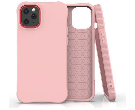 Fusion Solaster Back Case Силиконовый чехол для Apple iPhone 12 Pro Max Розовый