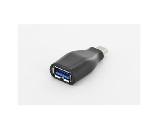 Digitus ASSMANN USB 3.0 SuperSpeed Adapter USB C M (plug)/USB A F (jack) black