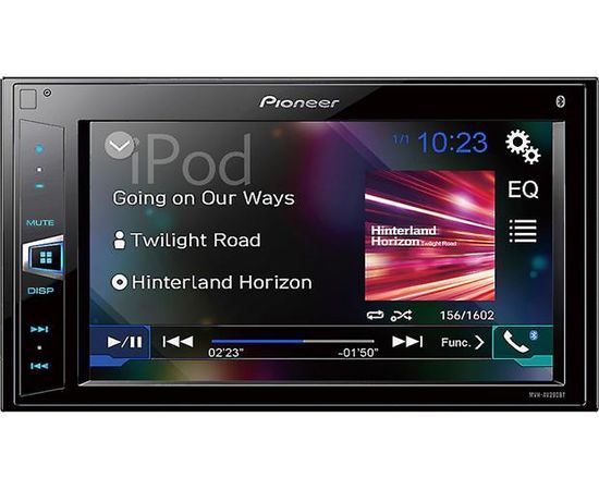 Pioneer MVH-AV290BT Multimedia Receiver with 6.2" WVGA Display, and Built-in Bluetooth®