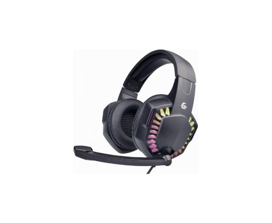 Gembird Gaming Headset with LED Light Effect Black