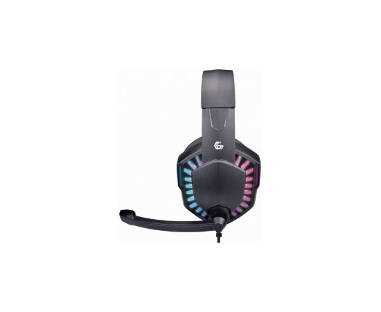 Gembird Gaming Headset with LED Light Effect Black