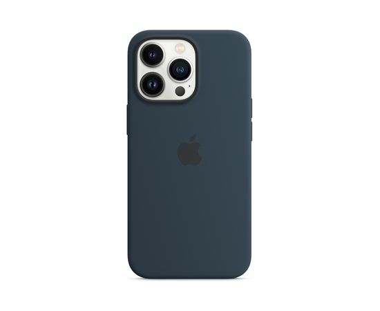 Apple iPhone 13 Pro Silicone Case with MagSafe Abyss Blue Oriģinālie maciņi