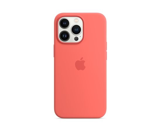 Apple iPhone 13 Silicone Case with MagSafe Pink Pomelo