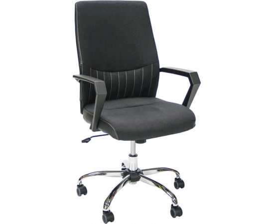 H4Y Biroja krēsls OFFICE4YOU ANGELO melnā krāsā