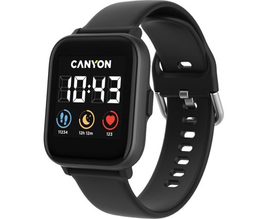 Canyon smart watch Salt CNS-SW78BB, black