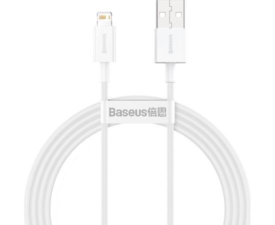 Baseus CALYS-B02 Кабель Lightning 2.4A / 150 см белый