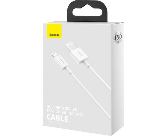 Baseus Superior Cable USB to Lightning 2.4A 1,5m (white)