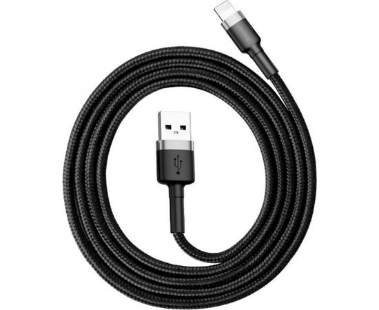 Baseus CALKLF-BG1 Cafule USB Lightning кабель 2,4A / 1м Черный