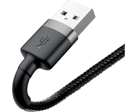 Baseus CALKLF-BG1 Cafule USB Lightning кабель 2,4A / 1м Черный