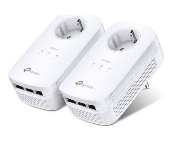 INTD TP-LINK Powerline TL-PA8030P KITTL-PA8030P KIT AV1300-Gigabit-Powerline-Adapter KIT mit Steckdose