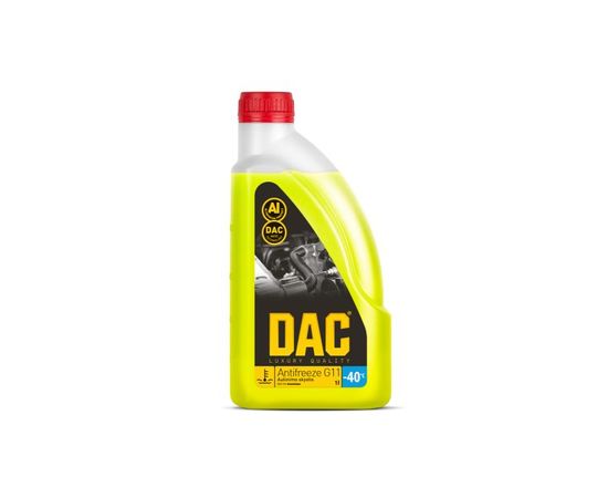 DAC ANTIFREEZE G11 1L dzeltens