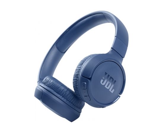 JBL T510 BT Blue on-ear austiņas ar Bluetooth, zilas