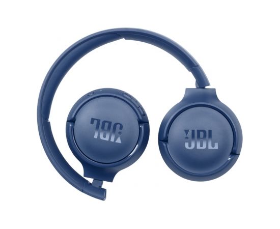 JBL T510 BT Blue on-ear austiņas ar Bluetooth, zilas