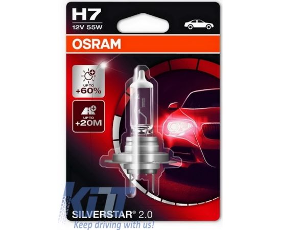 OSRAM spuldze H7 55W Silverstar