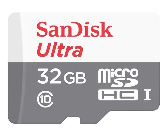 MEMORY MICRO SDHC 32GB UHS-I/W/A SDSQUNR-032G-GN6TA SANDISK