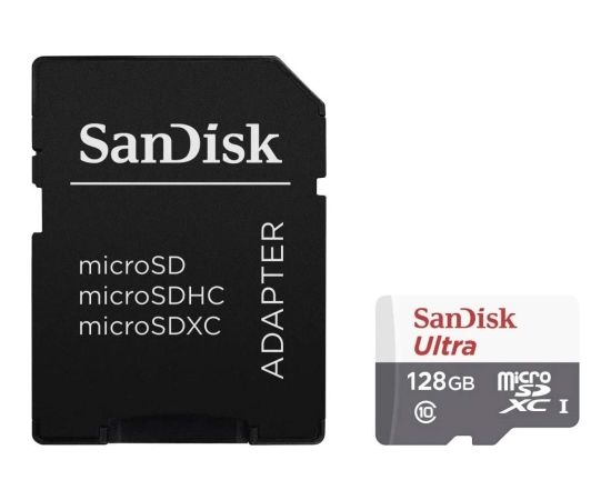 MEMORY MICRO SDXC 128GB UHS-I/W/A SDSQUNR-128G-GN6TA SANDISK