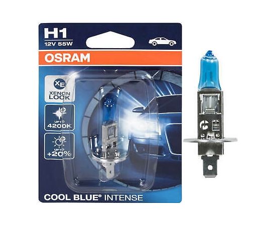 OSRAM spuldze H1 Cool Blue Intense BLI 1gb OS64150CBI-01B