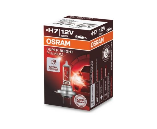 OSRAM SPULDZE H7 80W Super Bright Premium