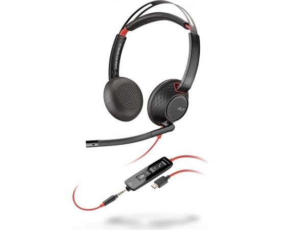 Austiņas Plantronics Blackwire C5220 USB-C