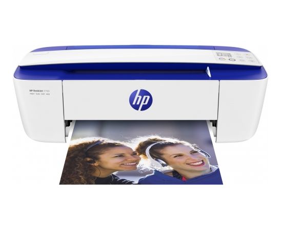 T HP DeskJet 3760 - (T8X19B) 1200 x 1200 DPI - A4 Blau/Weiß