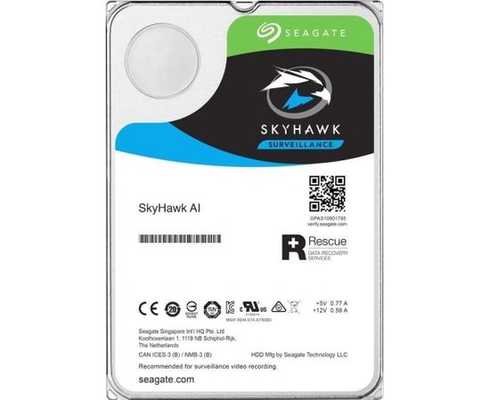 SEAGATE SkyHawk AI 10TB 3.5" HDD SATA