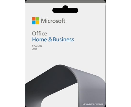 Microsoft Office Home and Business 2021 (ENG) PC/MAC Datoru programmatūra