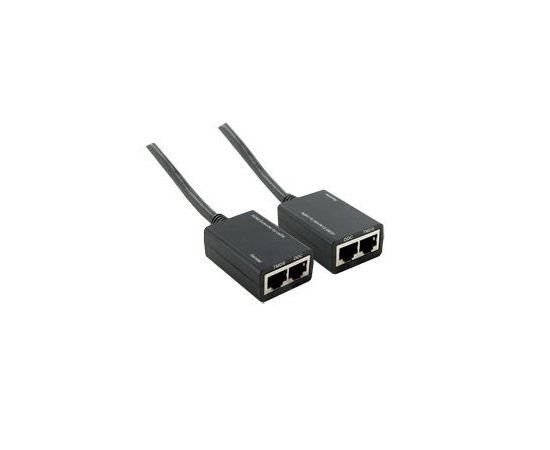 4World 1080p HDMI Extender by CAT 5e/6 RJ45 Ethernet 30m w/Tx+Rx ''pigtail''